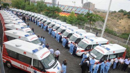 Չինաստանը Հայաստանին է նվիրաբերում շտապ օգնության 200 նոր ավտոմեքենա