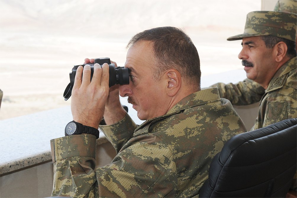 Ադրբեջանի բանակի զորավարժությանը մասնակցել են ամենաթարմ ձեռքբերումները՝ընդհուպ մինչև մարտական ավիացիան